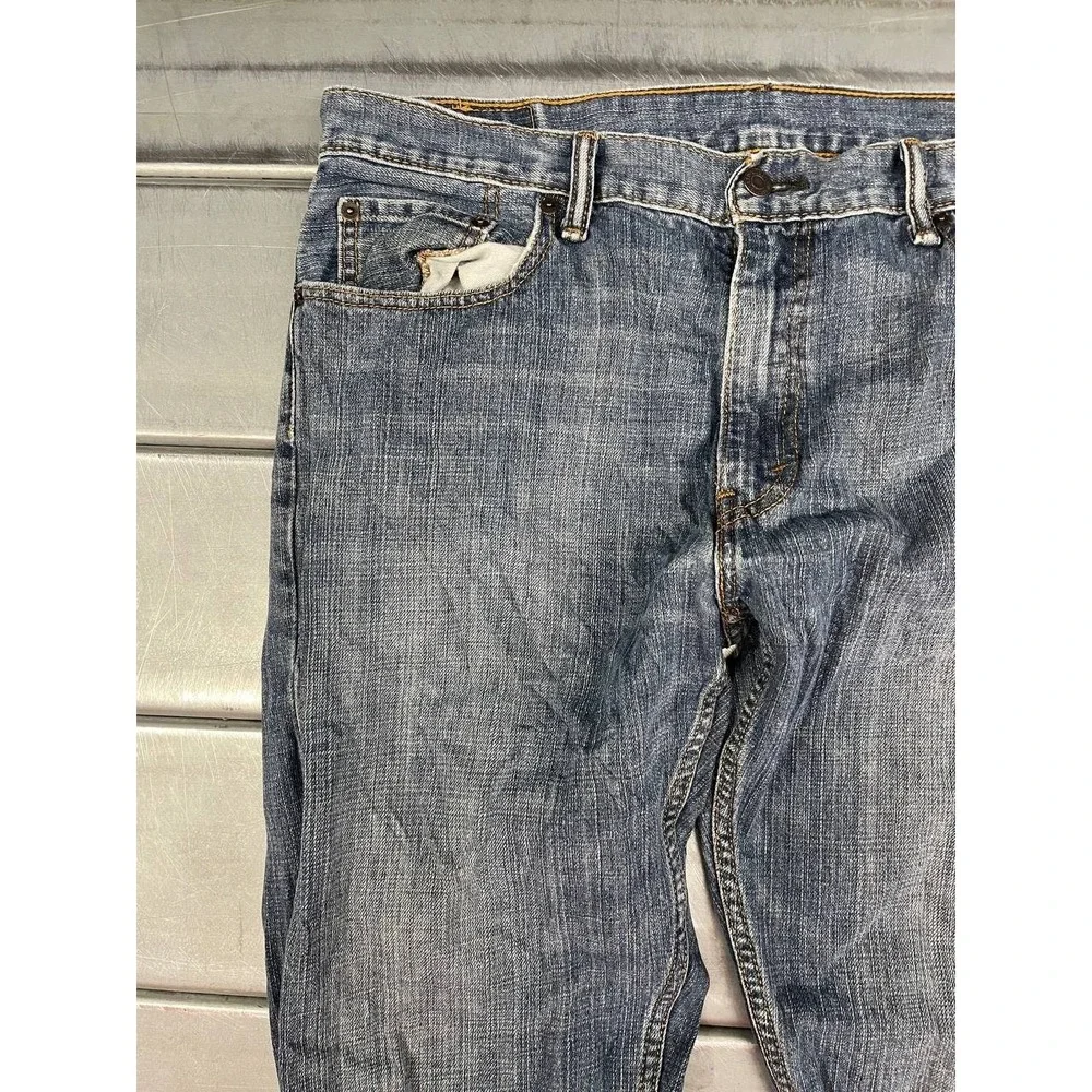 Levis‎ 559 Jeans Mens 36x32 Blue Medium Wash Denim Relaxed Straight